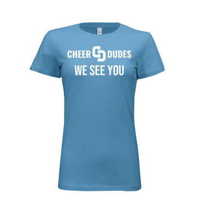 Women's other tee - shot - Cheer Dudes