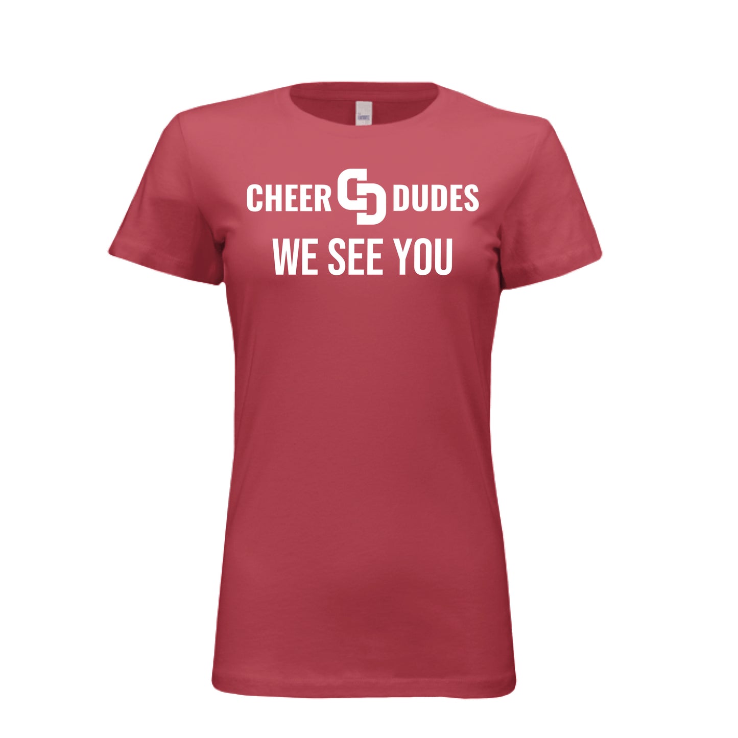 Women's other tee - shot - Cheer Dudes