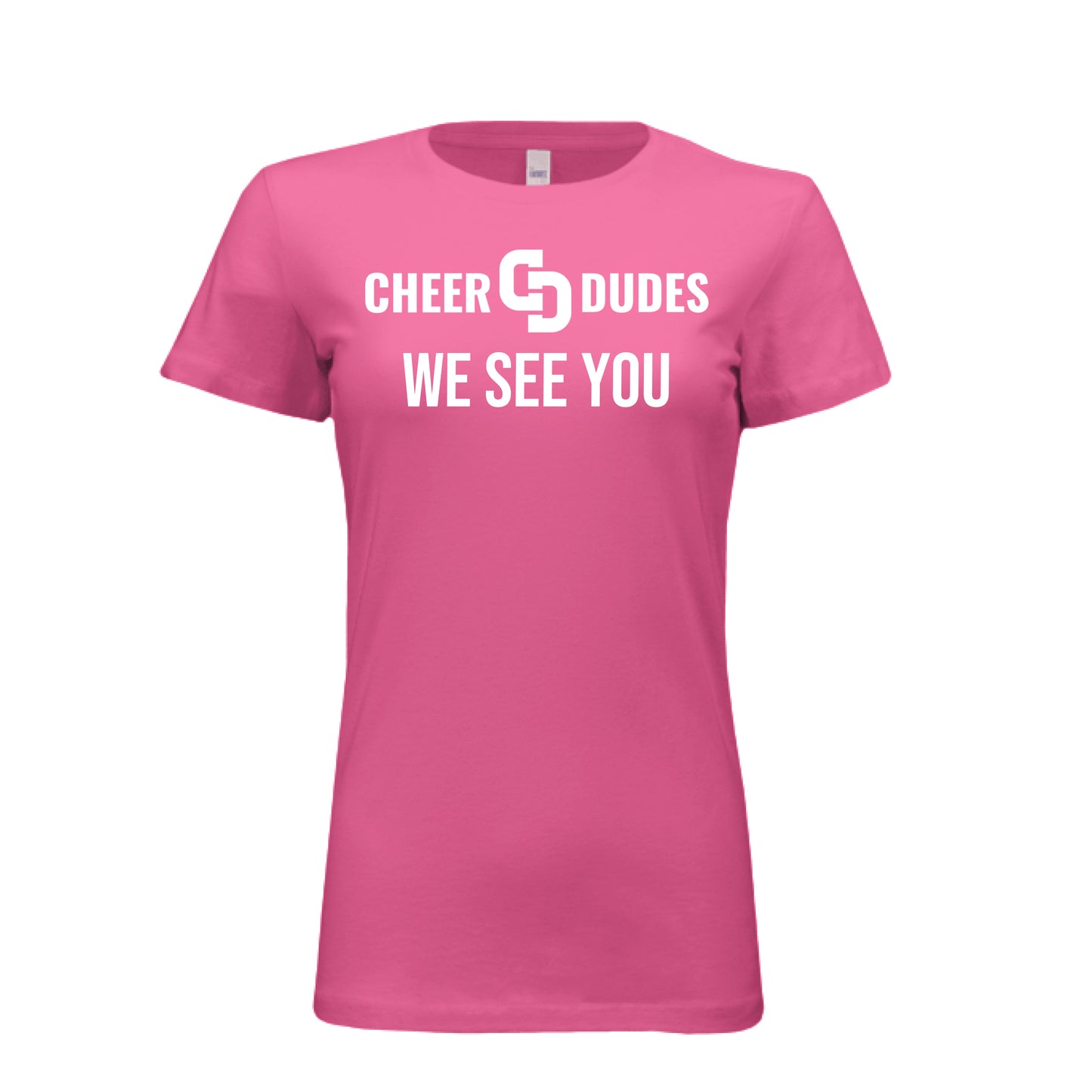 Women's other tee - shot - Cheer Dudes