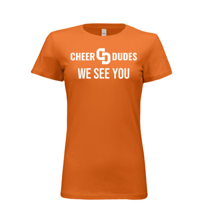 Women's other tee - shot - Cheer Dudes