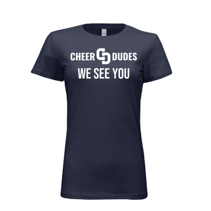 Women's other tee - shot - Cheer Dudes